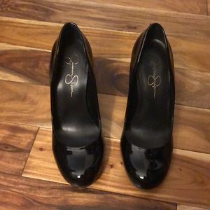 Jessica Simpson Black Heels